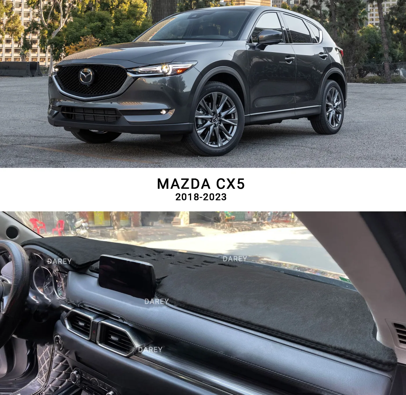 Thảm taplo Mazda CX-5 Nhung tuyết