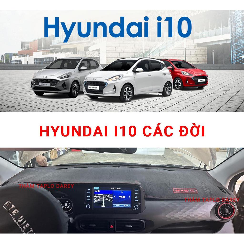 Hyundai i10 sau khi trải thảm taplo - ảnh 2