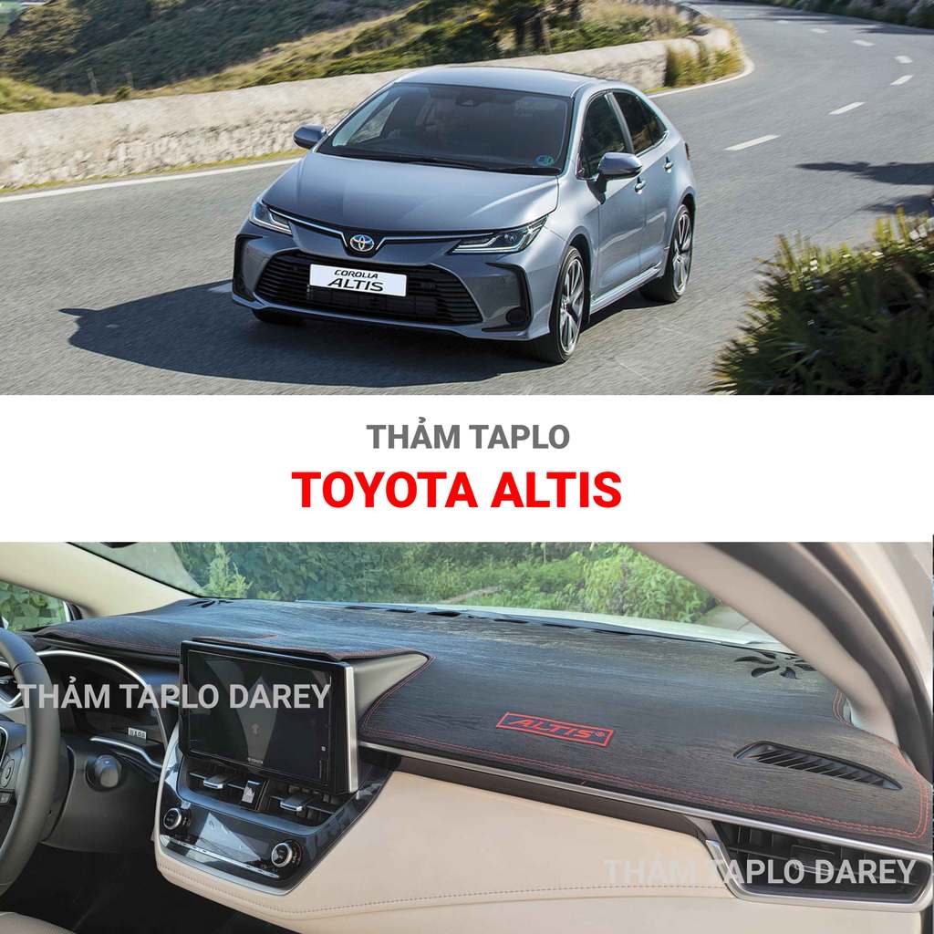 Thảm taplo Toyota Altis