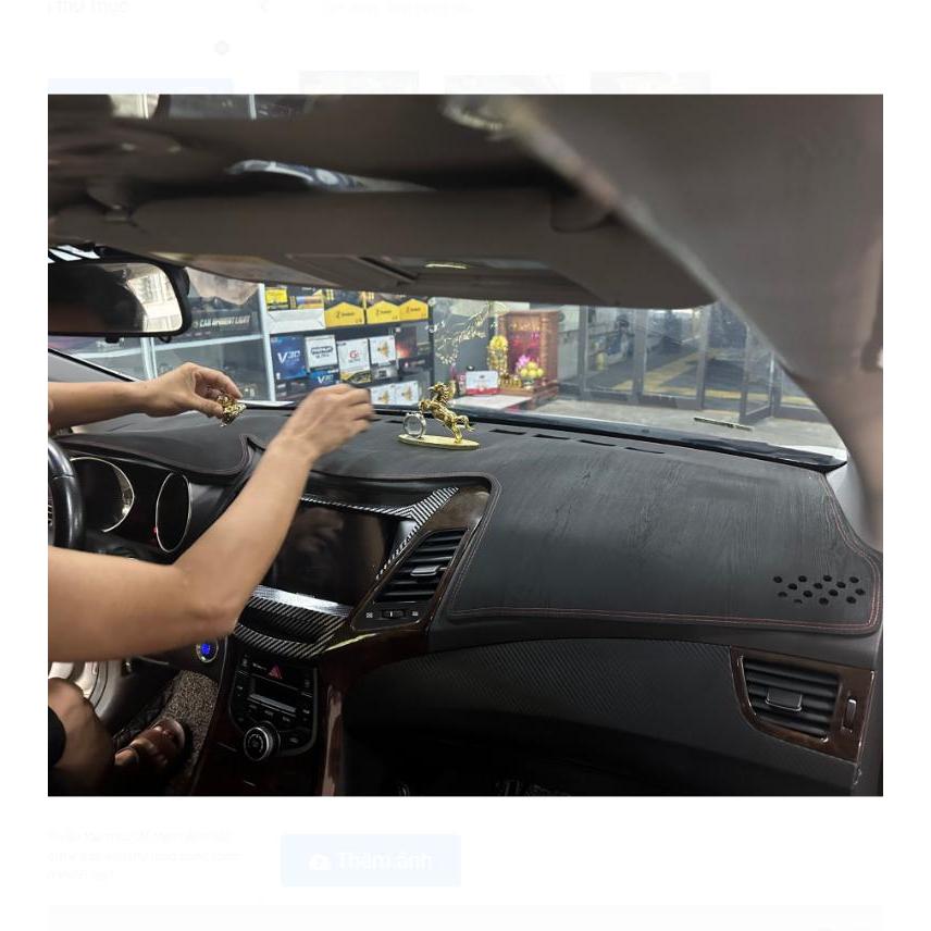Hyundai Elantra sau khi trải thảm taplo - ảnh 3