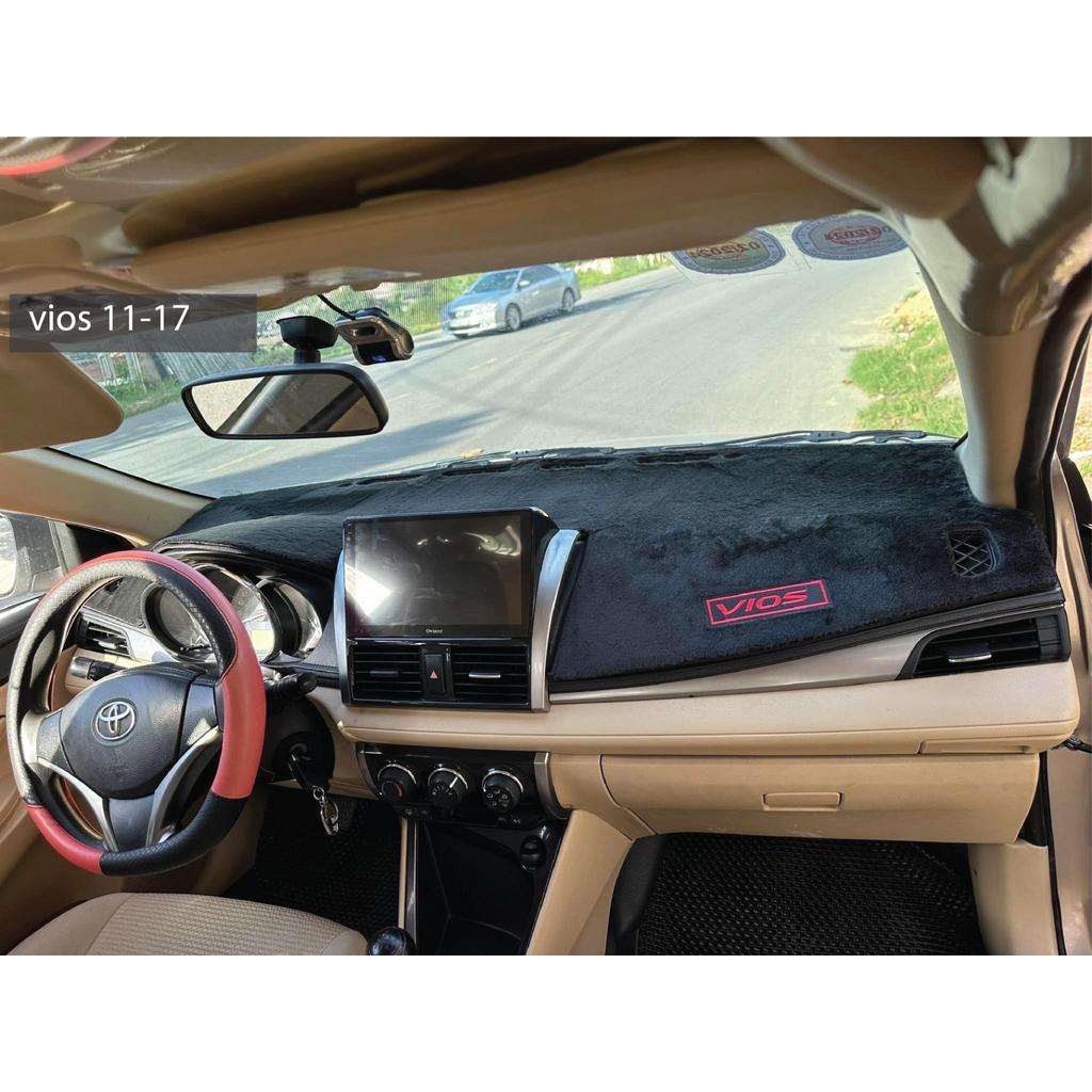 Toyota Vios sau khi trải thảm taplo - ảnh 3