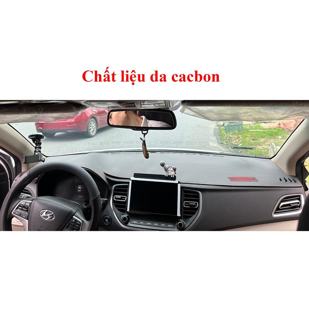 Hyundai Accent sau khi trải thảm taplo - ảnh 4