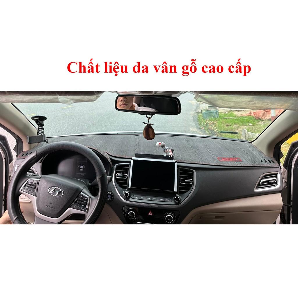 Hyundai Accent sau khi trải thảm taplo - ảnh 5