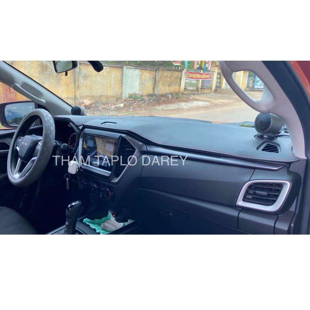 Thảm taplo Isuzu D-Max sau khi trải