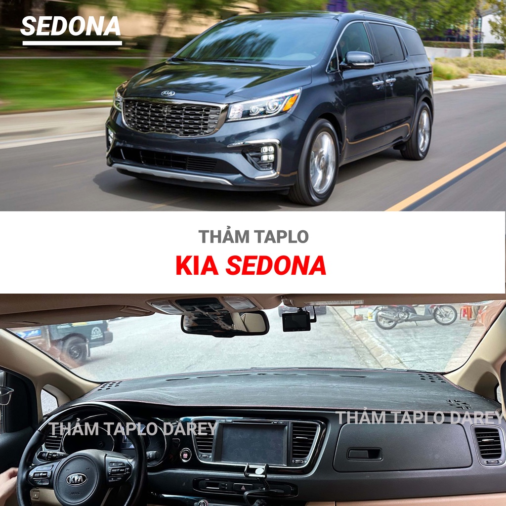 Kia Carnival sau khi trải thảm taplo - ảnh 2
